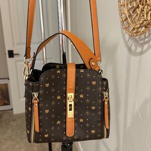 Chic Brown and Tan Bag